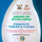 Award of Excellence for Exquisite Tables and Chairs!